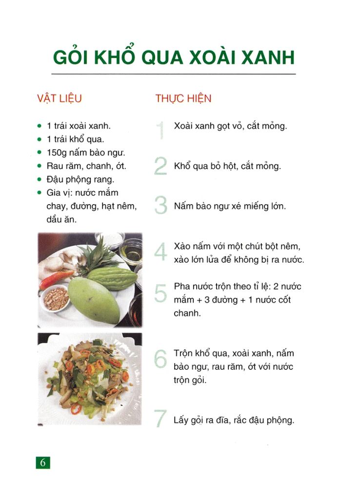 500 MÓN CHAY THANH TỊNH T10 (4M)