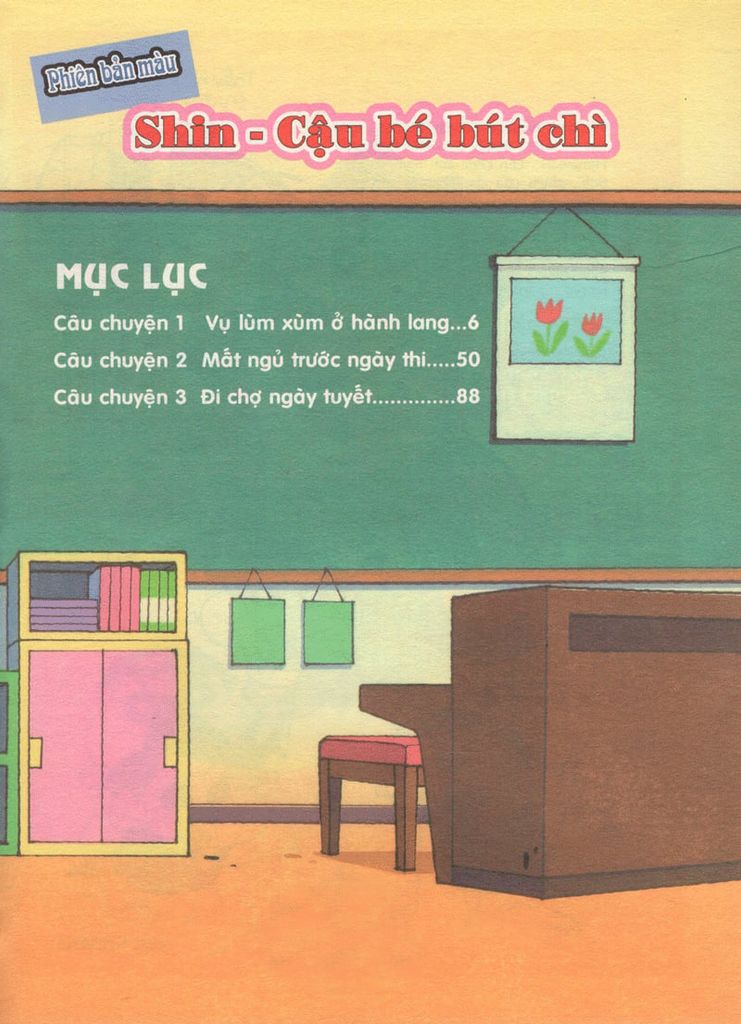 SHIN CẬU BÉ BÚT CHÌ T52-HOẠT HÌNH MÀU