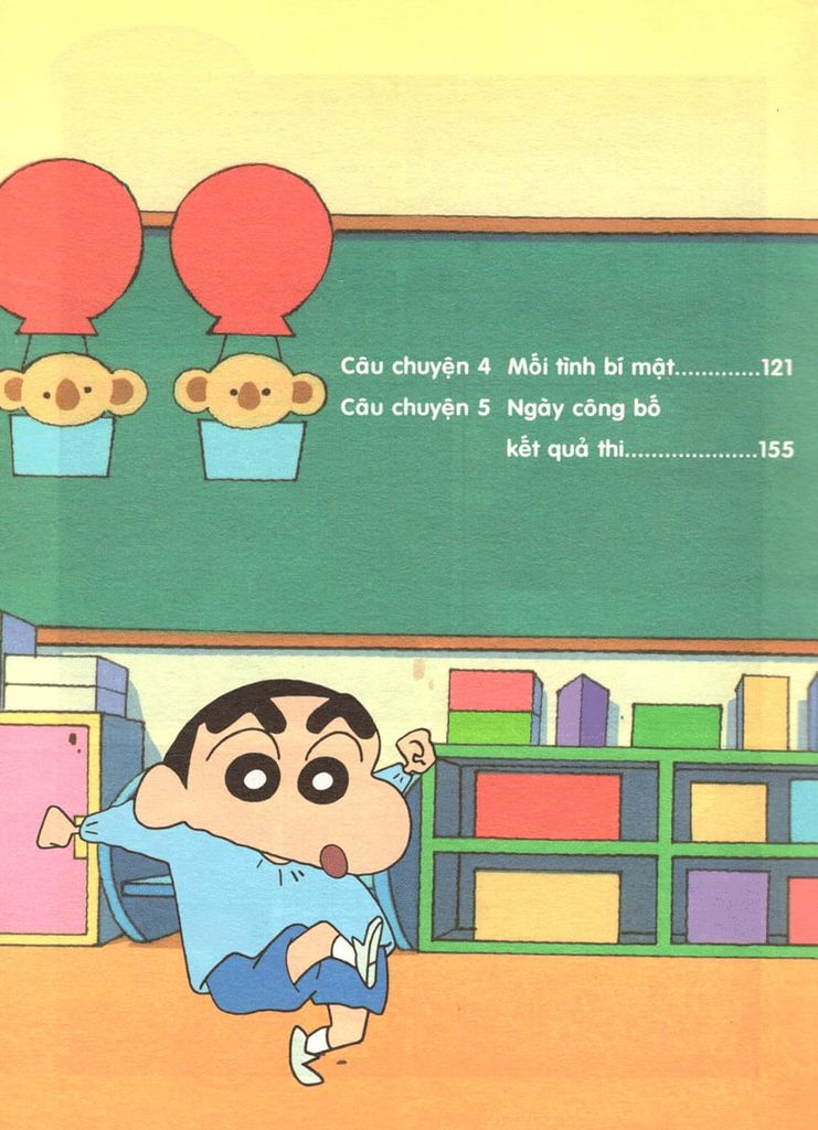 SHIN CẬU BÉ BÚT CHÌ T52-HOẠT HÌNH MÀU