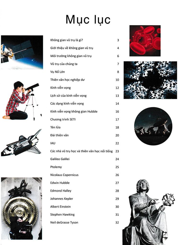 TÌM HIỂU VỀ KHÔNG GIAN VŨ TRỤ-FACTOPEDIA SPACE