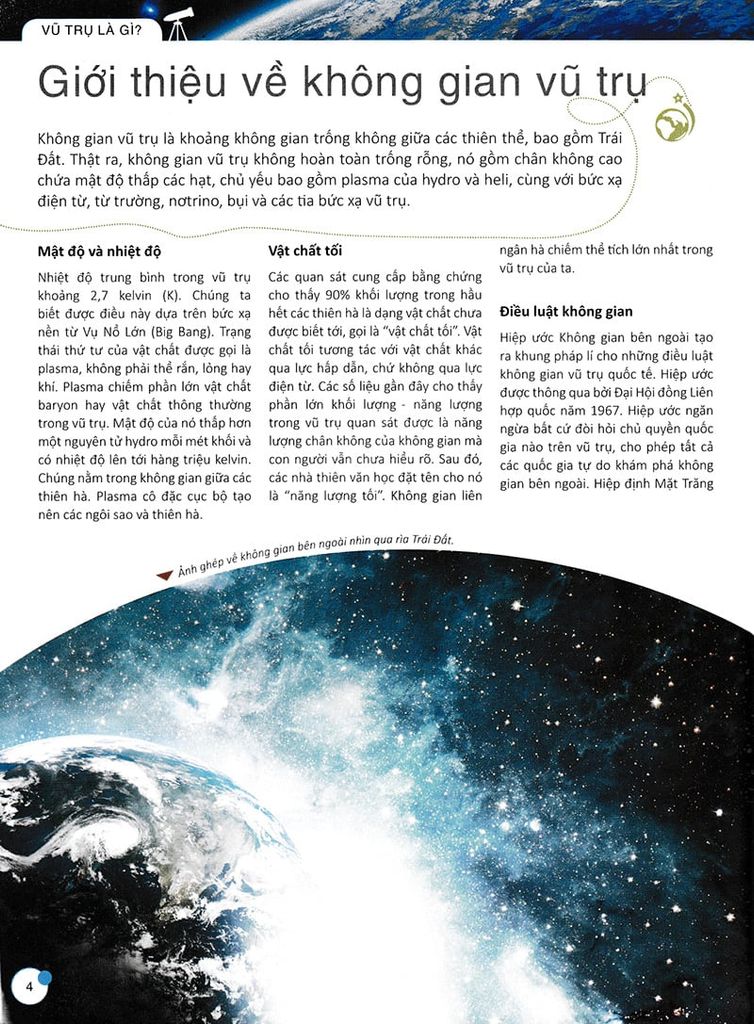 TÌM HIỂU VỀ KHÔNG GIAN VŨ TRỤ-FACTOPEDIA SPACE