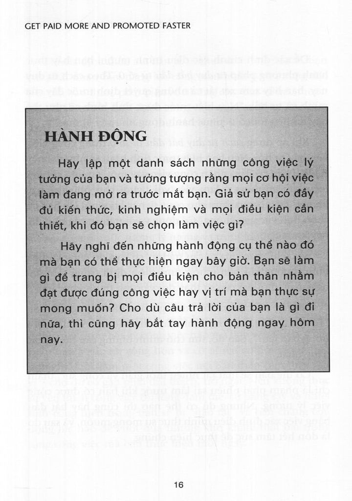 ĐỂ ĐƯỢC TRỌNG DỤNG & ĐÃI NGỘ