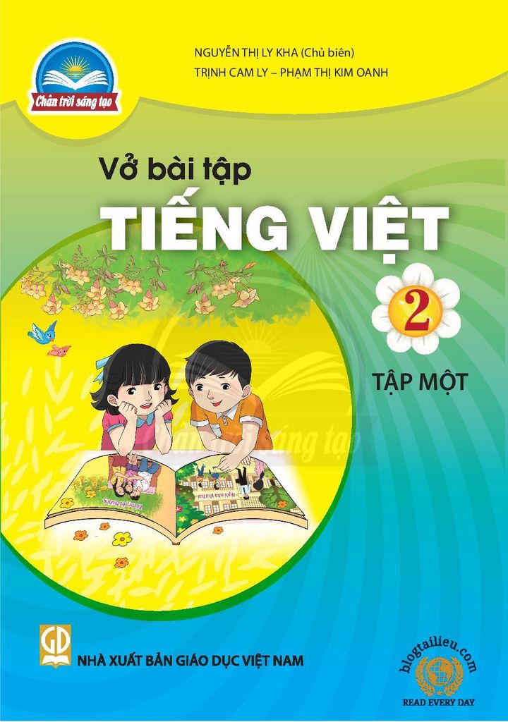 Vở Bài Tập Tiếng Việt 2 Tập 1 - Chân trời sáng tạo