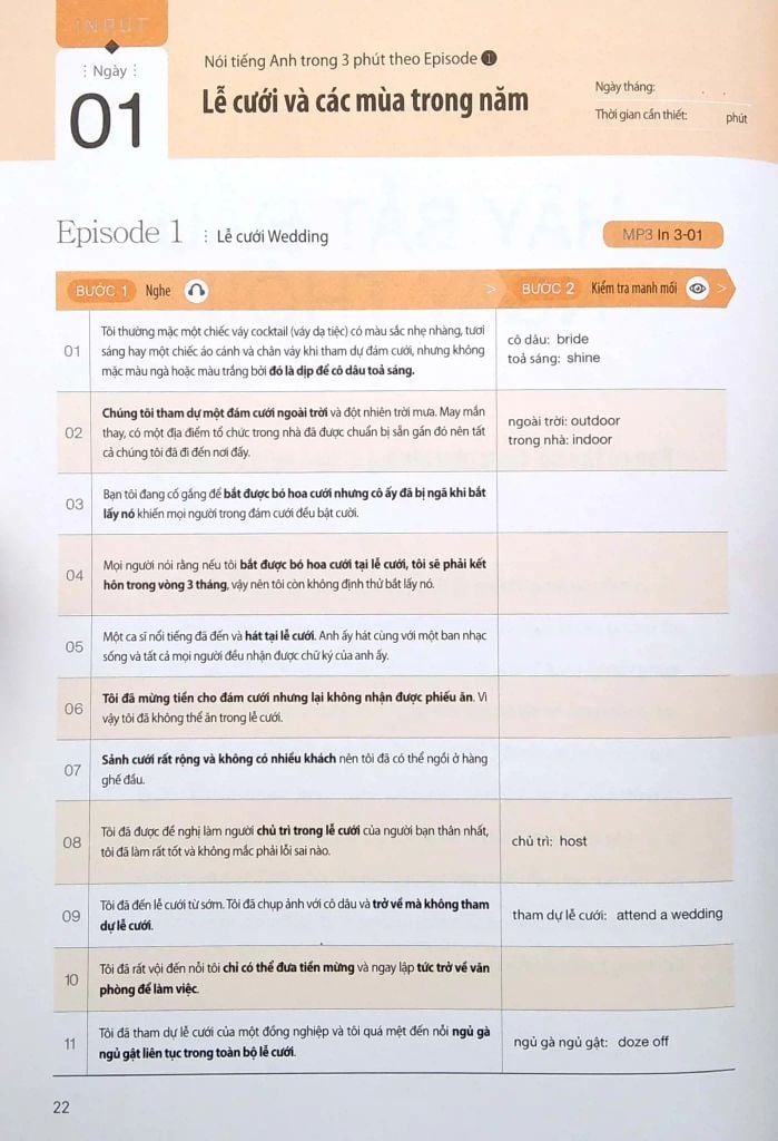 3 PHÚT NÓI TIẾNG ANH NHƯ GIÓ SPEAKING MATRIX