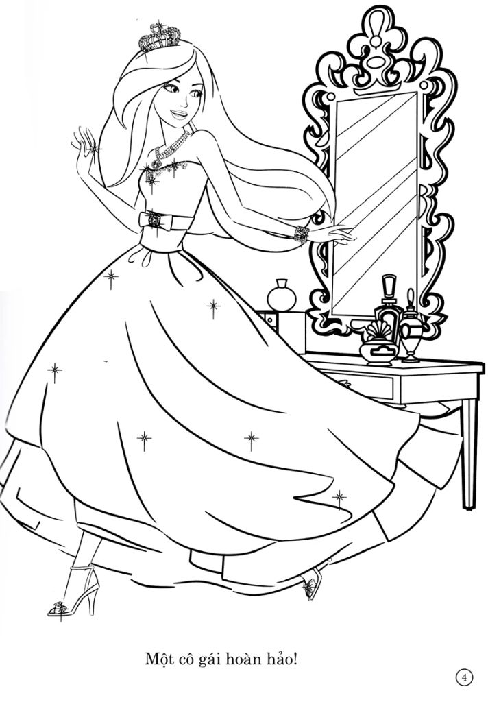 BARBIE TÔ MÀU KHÓ LỚN-PHONG CÁCH THỜI THƯỢNG