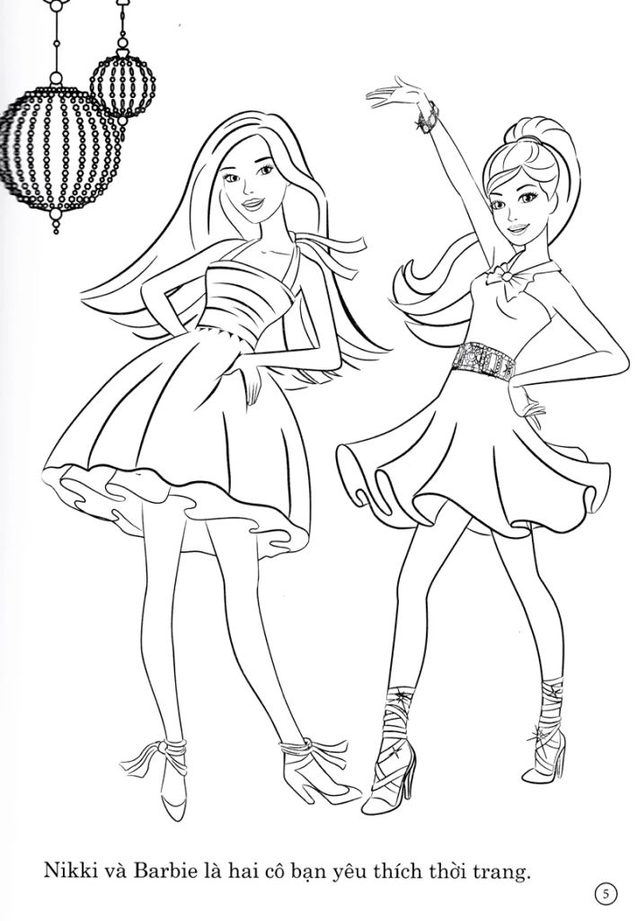 BARBIE TÔ MÀU KHÓ LỚN-PHONG CÁCH THỜI THƯỢNG