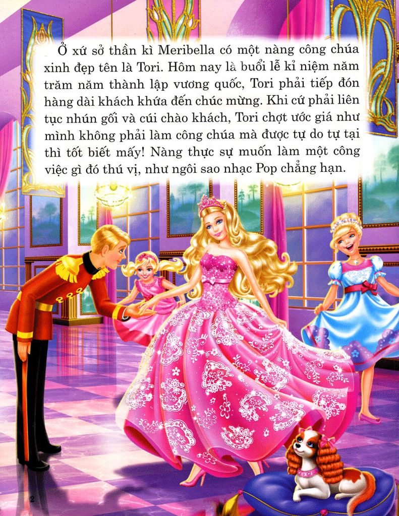 CÔNG CHÚA VÀ NGÔI SAO NHẠC POP-GHÉP HÌNH