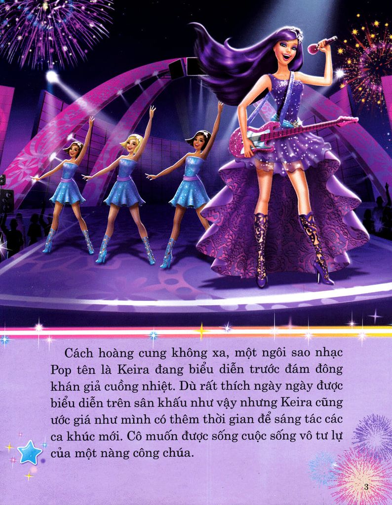 CÔNG CHÚA VÀ NGÔI SAO NHẠC POP-GHÉP HÌNH