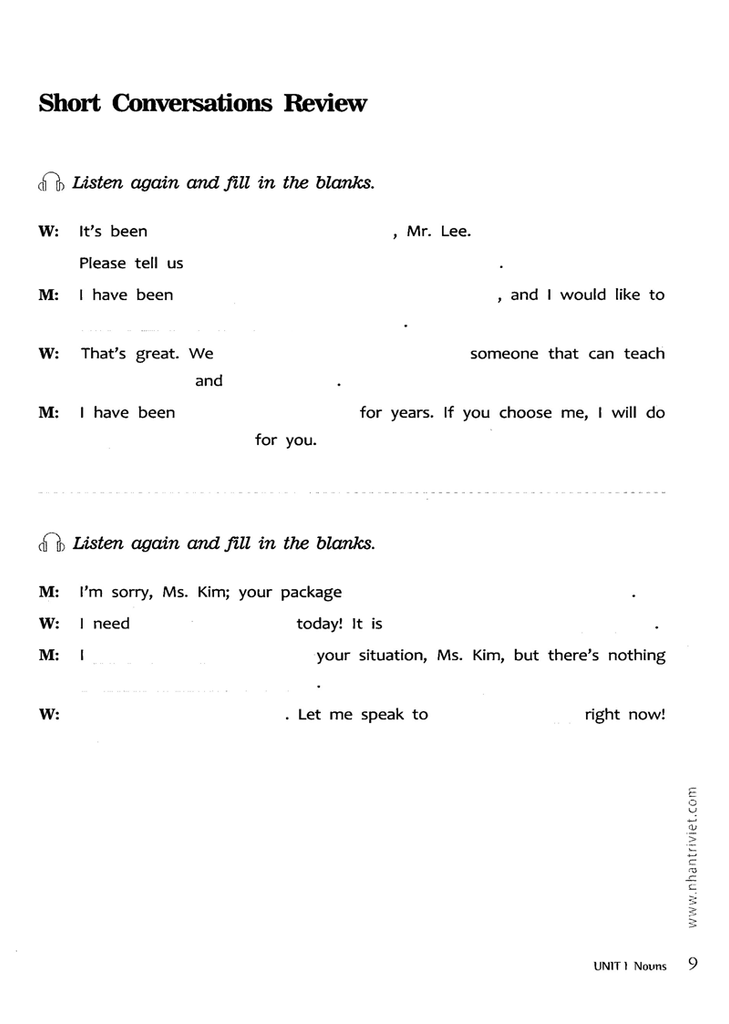 STEP ONE TOEIC - BEGINNER LEVEL