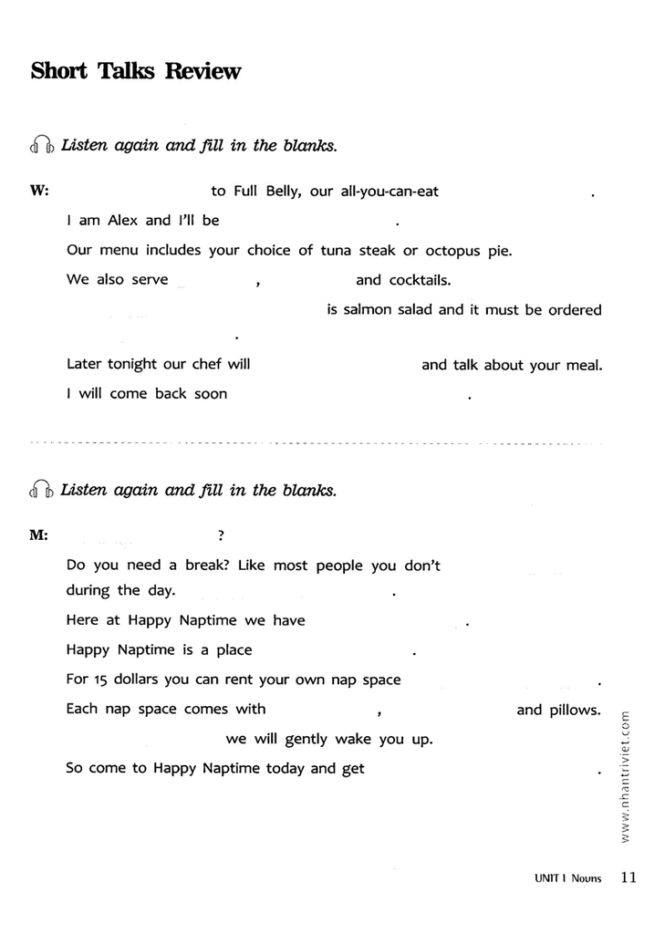 STEP ONE TOEIC - BEGINNER LEVEL