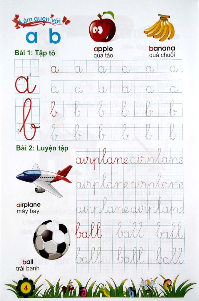 TIẾNG ANH CHỮ CÁI-CHUẨN BỊ CHO BÉ VÀO LỚP 1