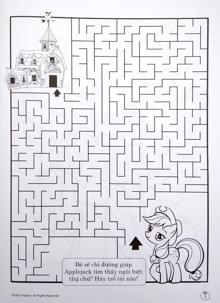 My Little Pony - Jumbo Tô Màu Và Các Trò Chơi - Tập 1