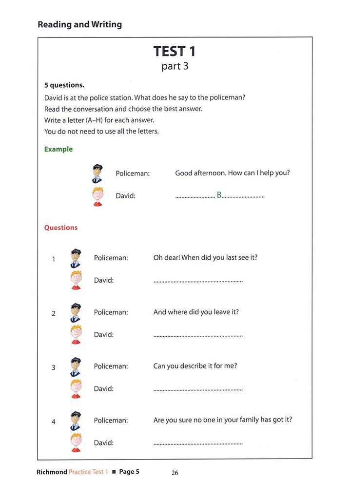 RICHMOND PRACTICE TESTS - FLYERS (KÈM CD)