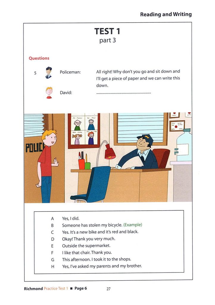 RICHMOND PRACTICE TESTS - FLYERS (KÈM CD)