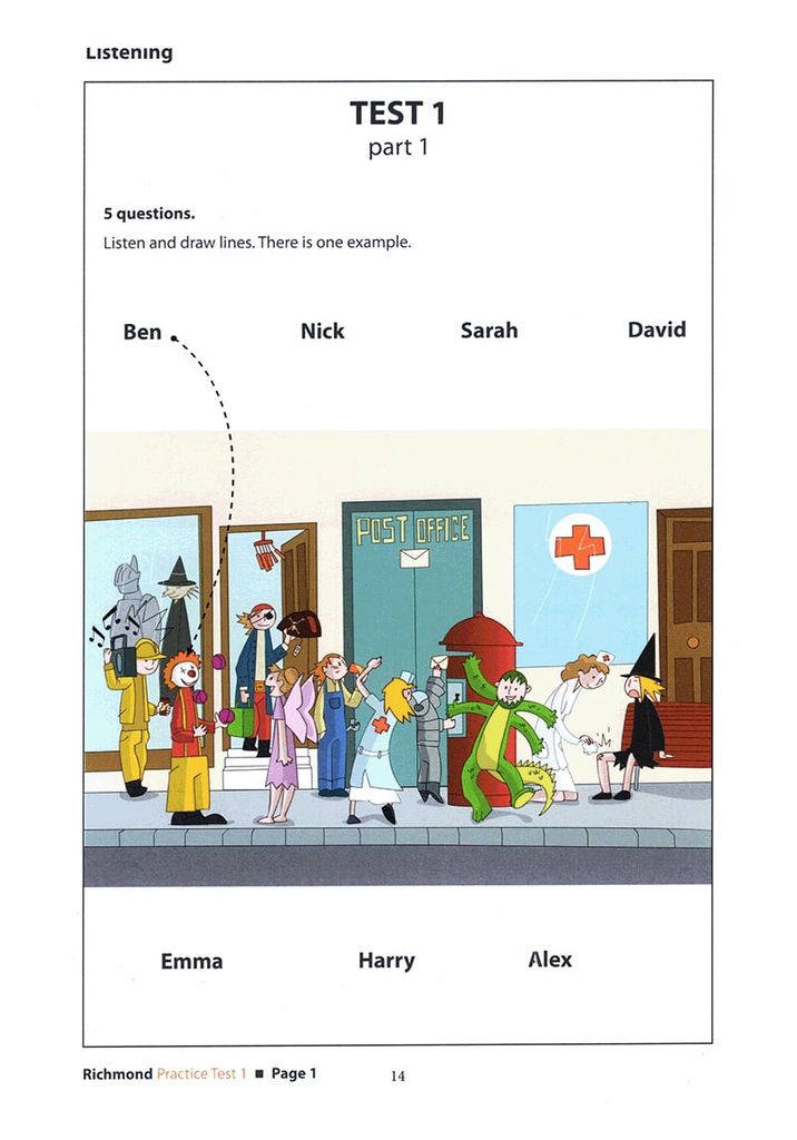 RICHMOND PRACTICE TESTS - FLYERS (KÈM CD)