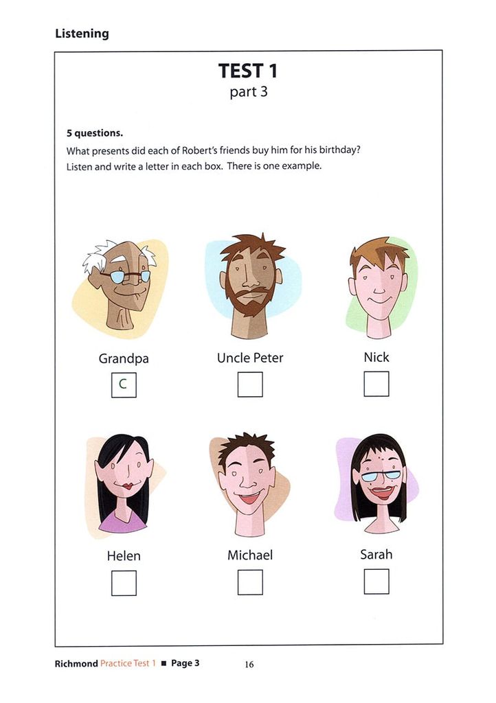 RICHMOND PRACTICE TESTS - FLYERS (KÈM CD)