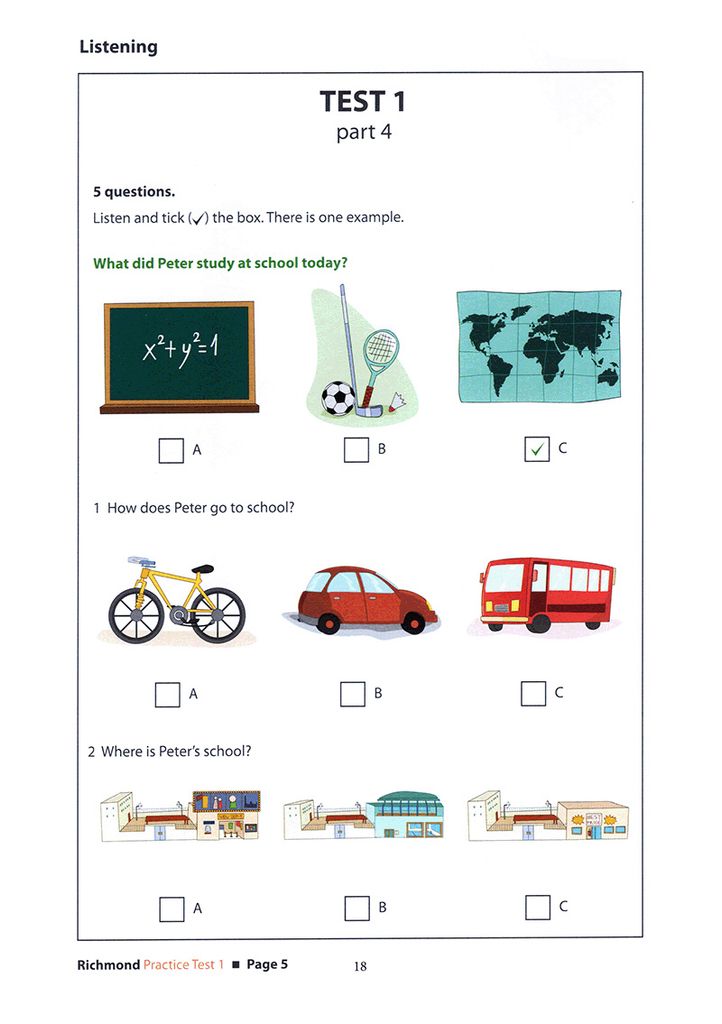 RICHMOND PRACTICE TESTS - FLYERS (KÈM CD)