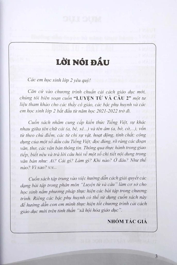 LUYỆN TỪ VÀ CÂU 2