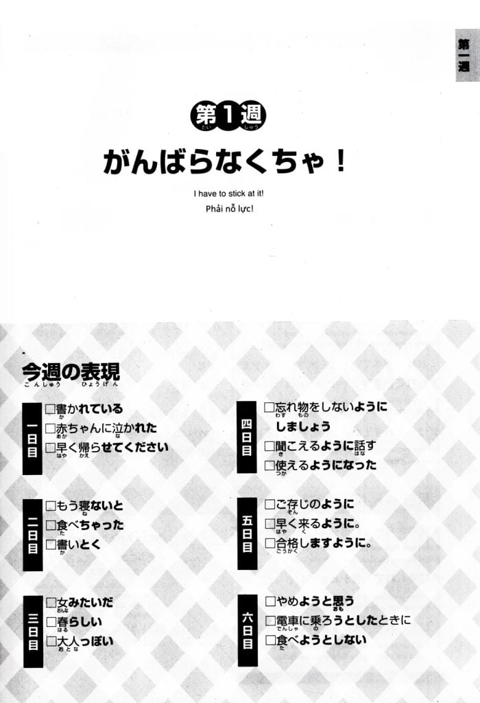 Luyện Thi Năng Lực Nhật Ngữ N3 - Ngữ Pháp