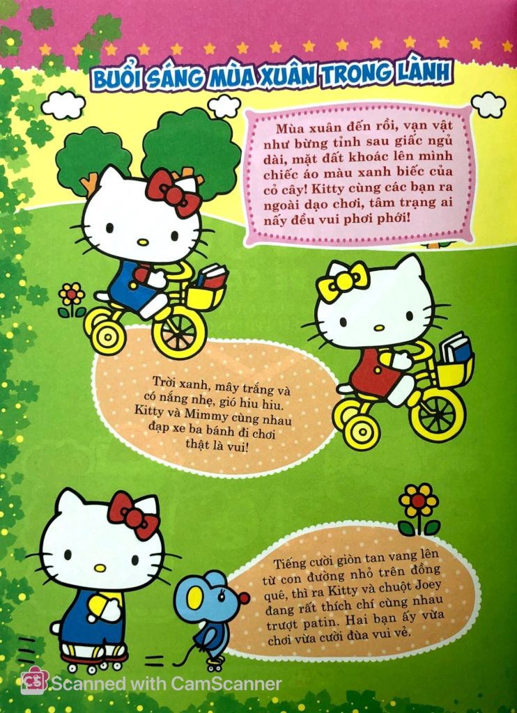 HELLO KITTY - BỘ SƯU TẬP 1000 ĐỀ CAN BỒN MÙA YÊU THƯƠNG
