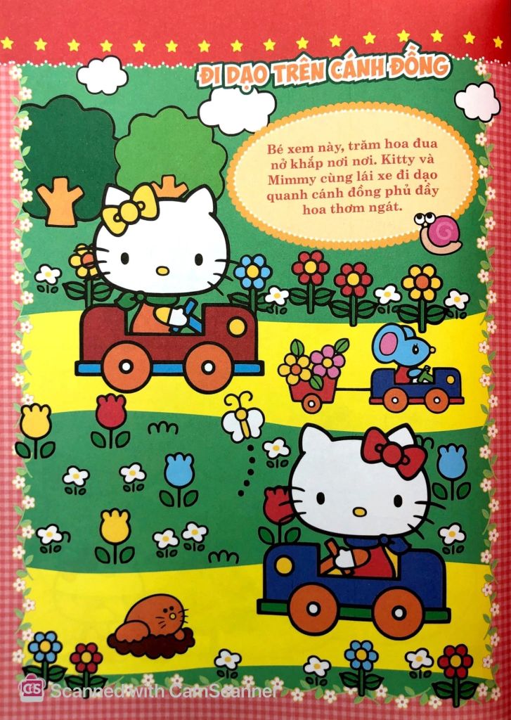 HELLO KITTY - BỘ SƯU TẬP 1000 ĐỀ CAN BỒN MÙA YÊU THƯƠNG