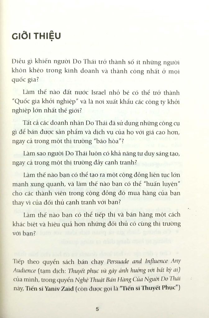 Nghệ Thuật Bán Hàng Của Người Do Thái