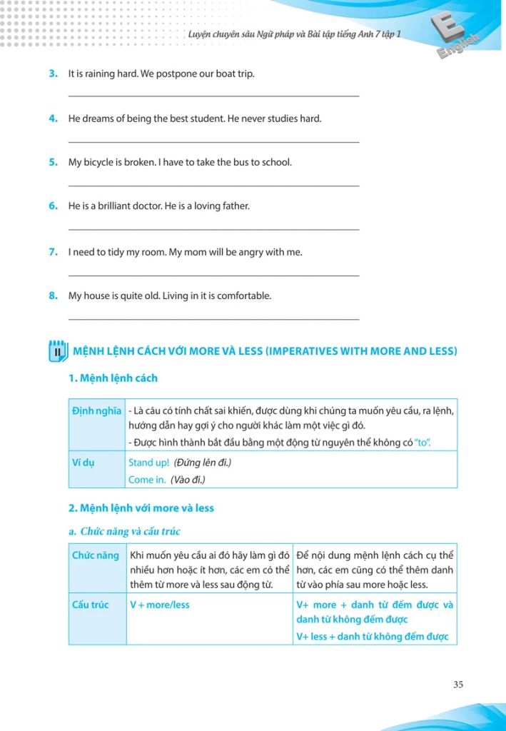 Luyện Chuyên Sâu Ngữ Pháp & Bài Tập Tiếng Anh Lớp 7 - Tập 1