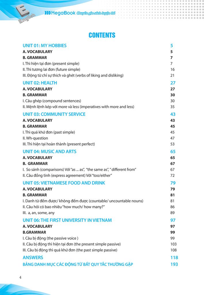 Luyện Chuyên Sâu Ngữ Pháp & Bài Tập Tiếng Anh Lớp 7 - Tập 1