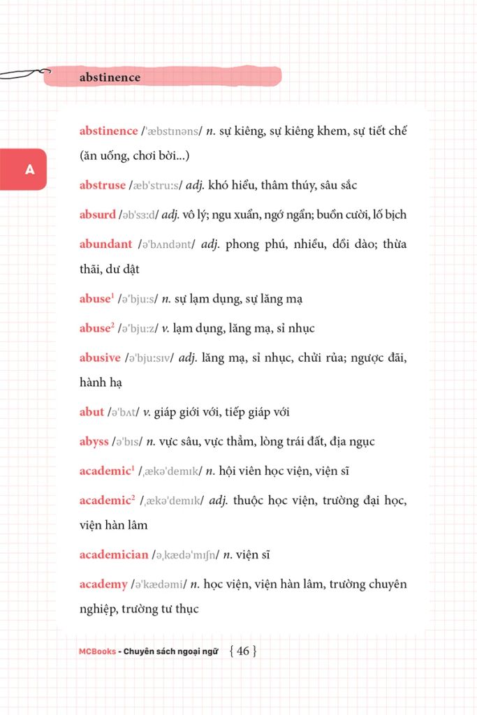 Ứng Dụng Siêu Trí Nhớ 6000 Từ Vựng Tiếng Anh Thông Dụng Nhất