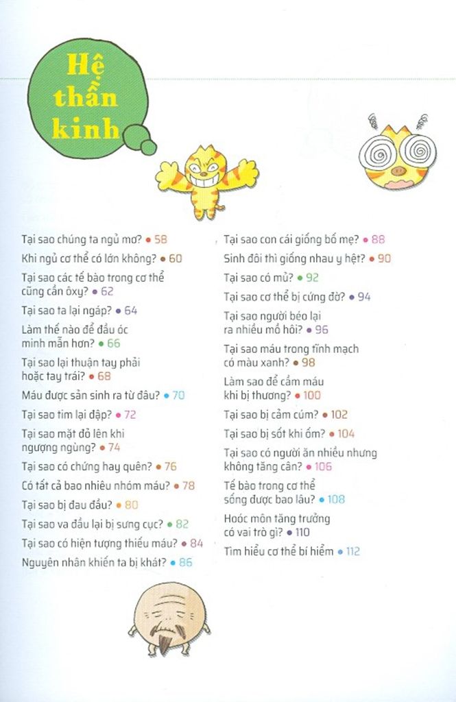 QUIZ KHOA HỌC KÌ THÚ-CƠ THỂ CON NGƯỜI