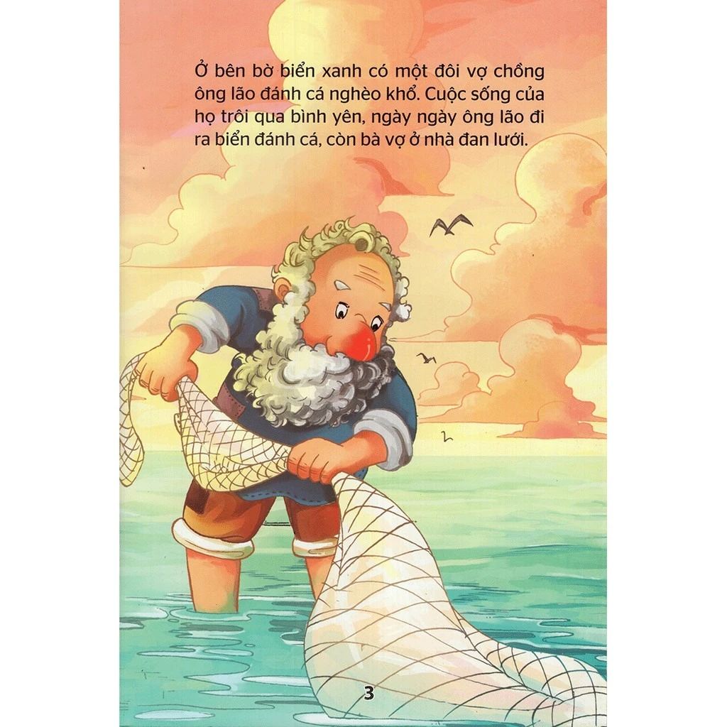 TRUYỆN CỔ TÍCH KINH ĐIỂN THẾ GIỚI HAY NHẤT - ÔNG LÃO ĐÁNH CÁ VÀ CON CÁ VÀNG