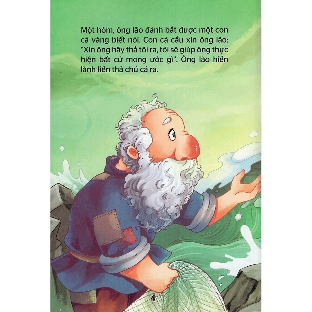 TRUYỆN CỔ TÍCH KINH ĐIỂN THẾ GIỚI HAY NHẤT - ÔNG LÃO ĐÁNH CÁ VÀ CON CÁ VÀNG
