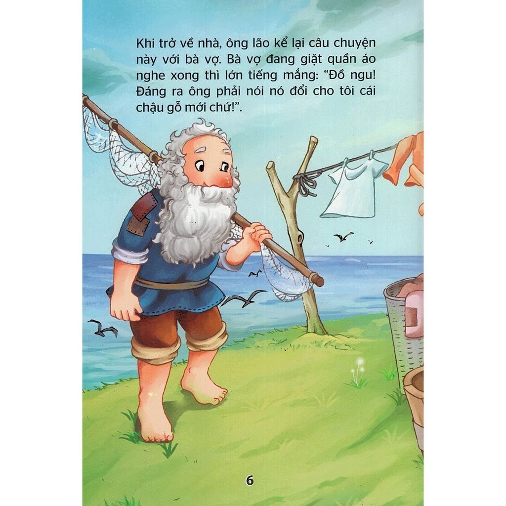 TRUYỆN CỔ TÍCH KINH ĐIỂN THẾ GIỚI HAY NHẤT - ÔNG LÃO ĐÁNH CÁ VÀ CON CÁ VÀNG