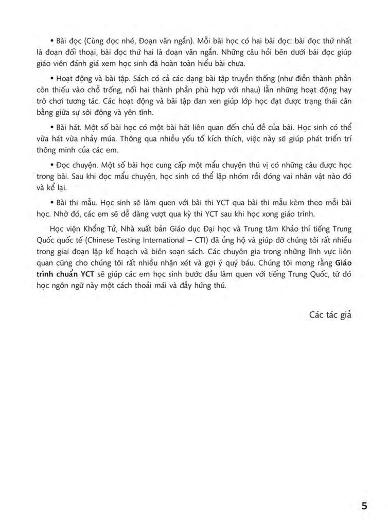 GIÁO TRÌNH CHUẨN YCT 6 (KÈM CD)