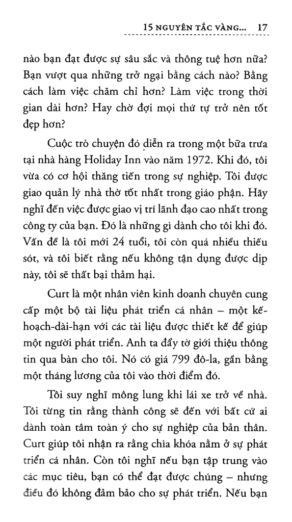 15 Nguyên Tắc Vàng Về Phát Triển Bản Thân