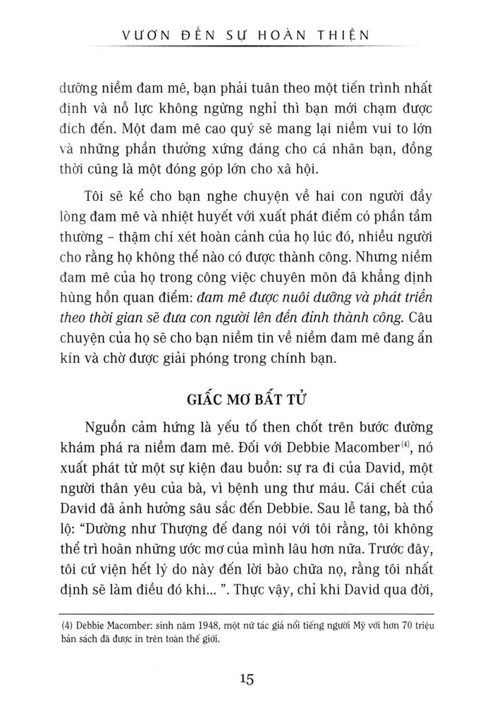 Vươn Đến Sự Hoàn Thiện (Tái bản năm 2022)