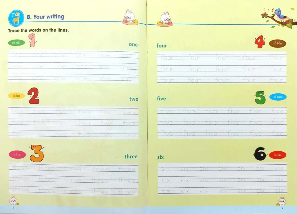 Writing English For Kids - Tập Viết Tiếng Anh Cho Trẻ - Nhận Biết