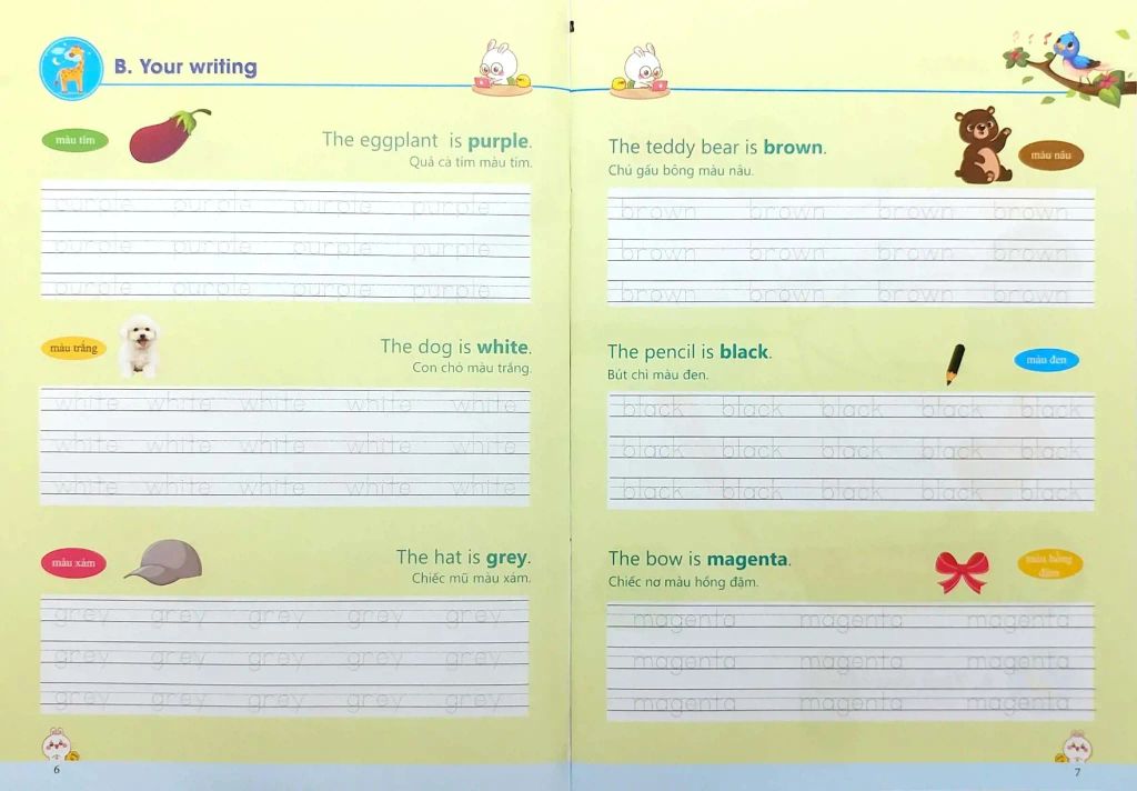 Writing English For Kids - Tập Viết Tiếng Anh Cho Trẻ - Khám Phá