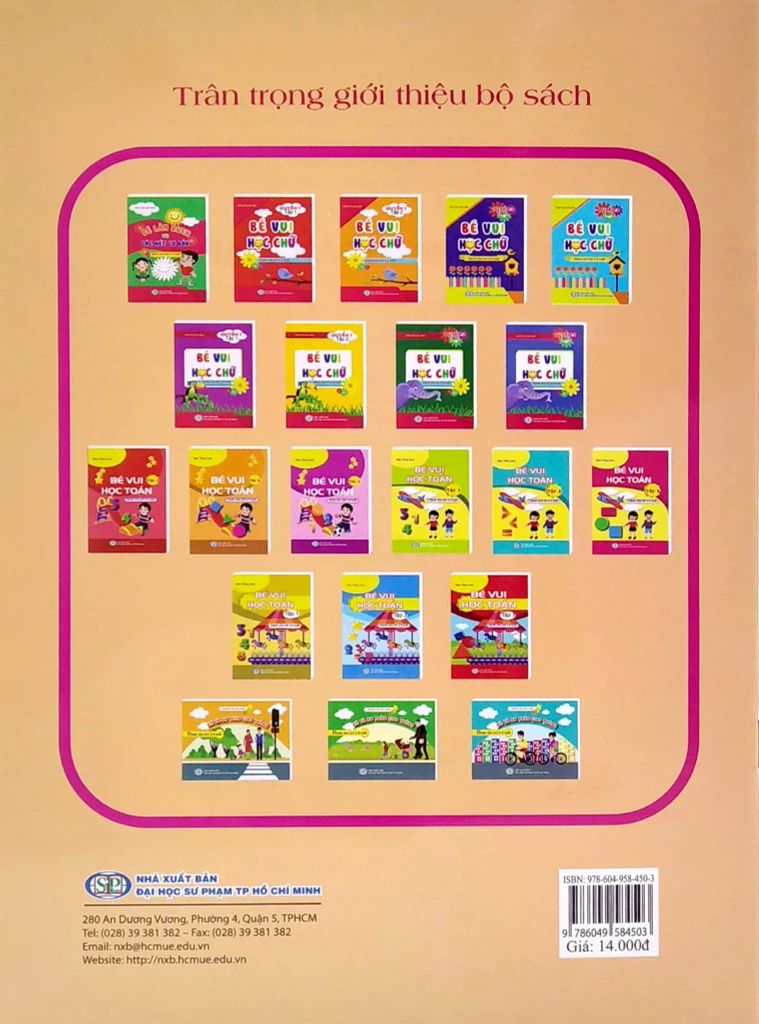 BÉ VUI HỌC TOÁN TẬP 2-DÀNH CHO TRẺ 3-4 TUỔI
