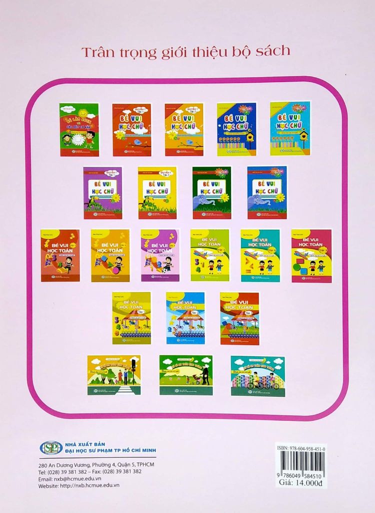 BÉ VUI HỌC TOÁN TẬP 3-DÀNH CHO TRẺ 3-4 TUỔI
