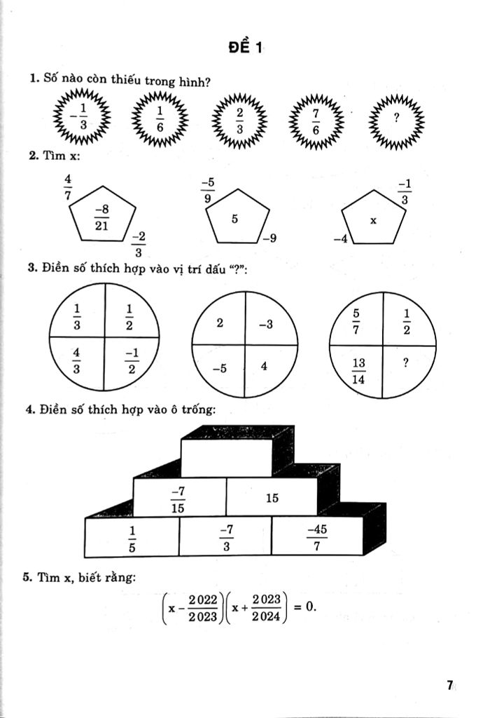 PT TRÍ THÔNG MINH TOÁN 7-CT MỚI