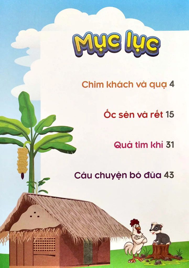 TRUYỆN ĐỌC BẰNG HÌNH ẢNH-NHỮNG CÂU CHUYỆN NGỤ NGÔN VIỆT NAM 1