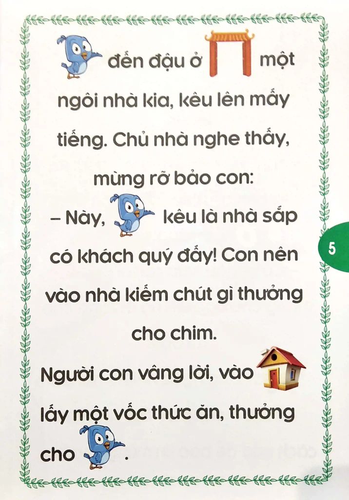 TRUYỆN ĐỌC BẰNG HÌNH ẢNH-NHỮNG CÂU CHUYỆN NGỤ NGÔN VIỆT NAM 1