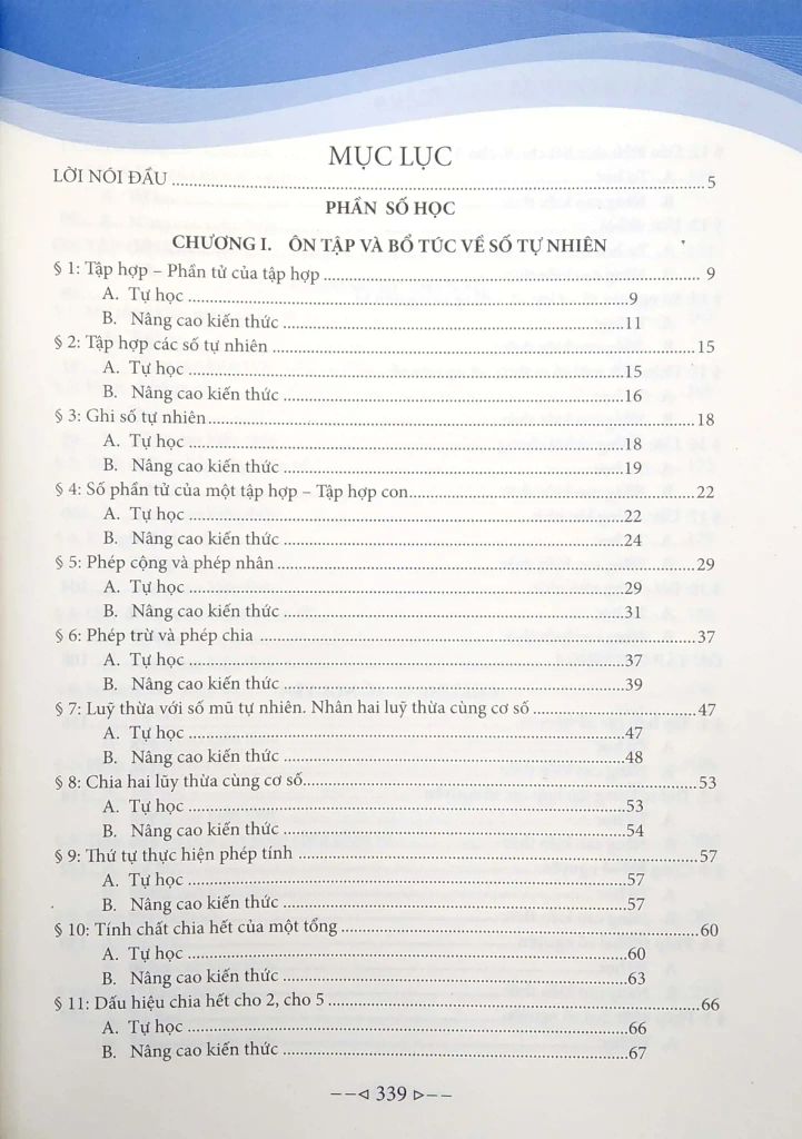 TỰ HỌC NÂNG CAO KIẾN THỨC TOÁN 6