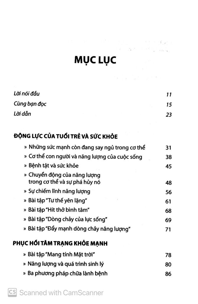 Những Phương Thức Phục Hồi Sức Khỏe Theo Tự Nhiên