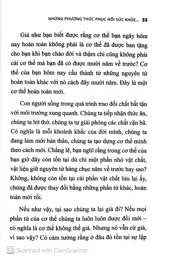 Những Phương Thức Phục Hồi Sức Khỏe Theo Tự Nhiên