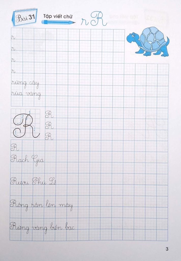 LUYỆN VIẾT CHỮ ĐẸP LỚP 2/2