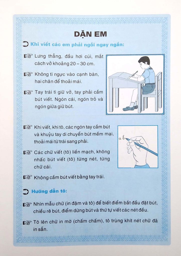 LUYỆN VIẾT CHỮ ĐẸP LỚP 3/1