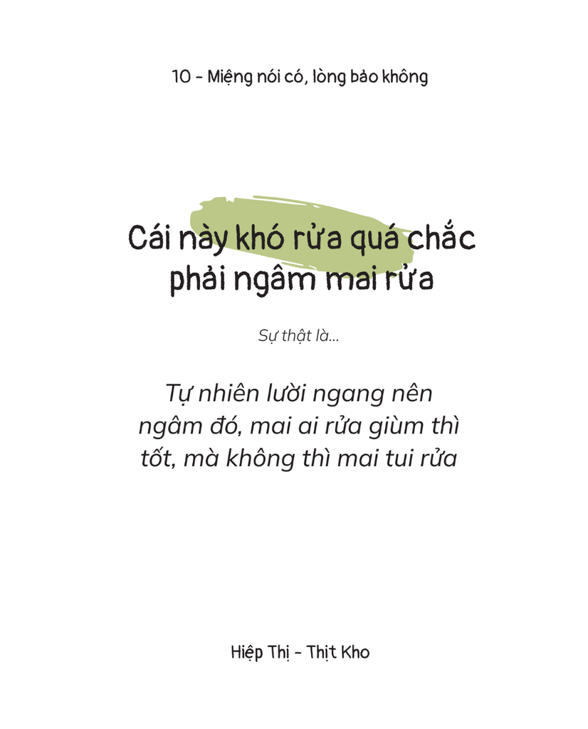 Miệng Nói Có Lòng Bảo Không