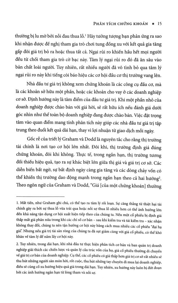 SECURITY ANALYSIS-PHÂN TÍCH CHỨNG KHOÁN
